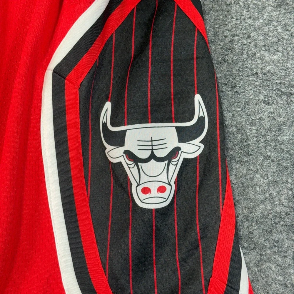 Nike Chicago Bulls NBA 75th Anniversary Shorts Mens Small Red Dri-FIT Engineered